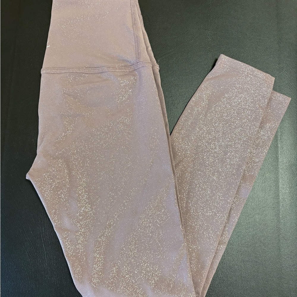 Beyond Yoga Sparkly Lavender Leggings